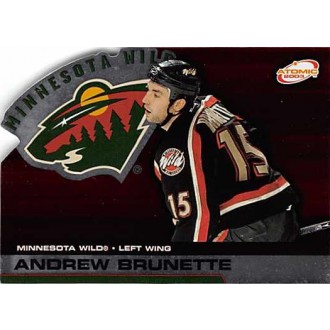 Řadové karty - Brunette Andrew - 2002-03 Atomic No.51