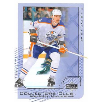 Řadové karty - Gretzky Wayne - 2001-02 Upper Deck Collectors Club Exclusive No.NHL1