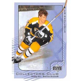 Řadové karty - Orr Bobby - 2001-02 Upper Deck Collectors Club Exclusive No.NHL3