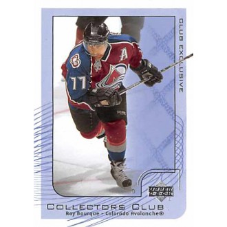 Řadové karty - Bourque Ray - 2001-02 Upper Deck Collectors Club Exclusive No.NHL4