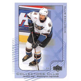 Řadové karty - Jágr Jaromír - 2001-02 Upper Deck Collectors Club Exclusive No.NHL8
