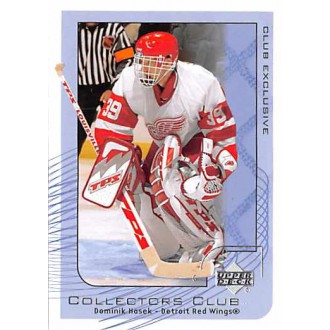 Řadové karty - Hašek Dominik - 2001-02 Upper Deck Collectors Club Exclusive No.NHL9