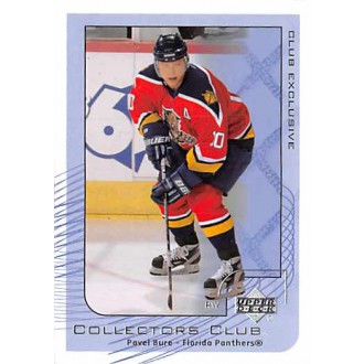 Řadové karty - Bure Pavel - 2001-02 Upper Deck Collectors Club Exclusive No.NHL15