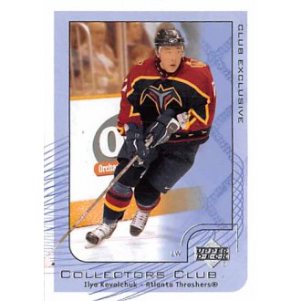 Řadové karty - Kovalchuk Ilya - 2001-02 Upper Deck Collectors Club Exclusive No.NHL18