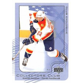 Řadové karty - Huselius Kristian - 2001-02 Upper Deck Collectors Club Exclusive No.NHL19