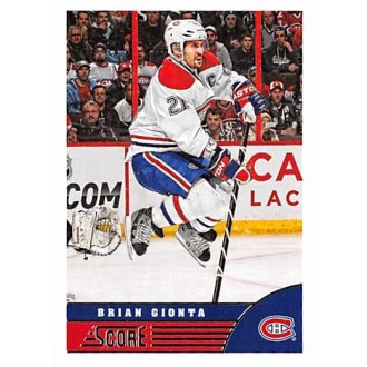 Řadové karty - Gionta Brian - 2013-14 Score No.258