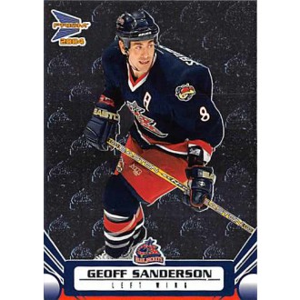 Řadové karty - Sanderson Geoff - 2003-04 Prism No.32