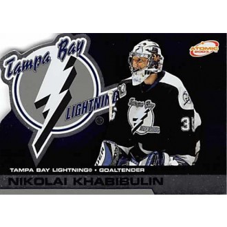 Řadové karty - Khabibulin Nikolai - 2002-03 Atomic No.89