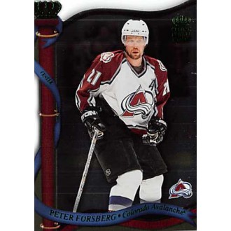 Paralelní karty - Forsberg Peter - 2001-02 Crown Royale Retail No.37