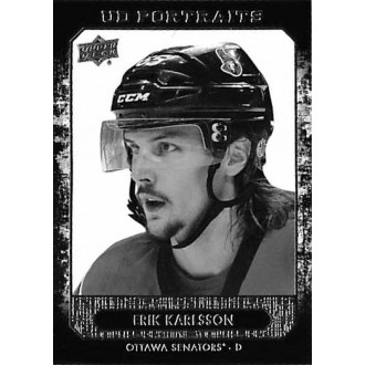 Insertní karty - Karlsson Erik - 2014-15 Upper Deck UD Portraits No.P11