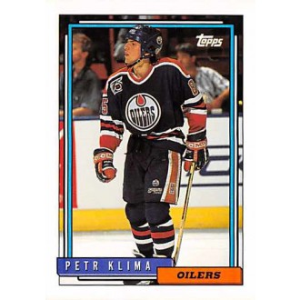 Řadové karty - Klíma Petr - 1992-93 Topps No.26
