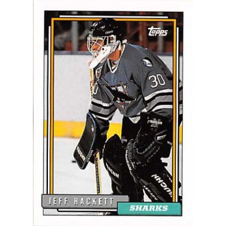 Řadové karty - Hackett Jeff - 1992-93 Topps No.185
