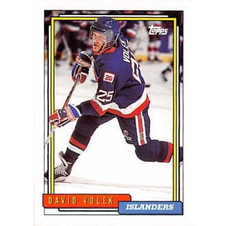 Řadové karty - Volek David - 1992-93 Topps No.204