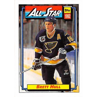 Řadové karty - Hull Brett - 1992-93 Topps No.260
