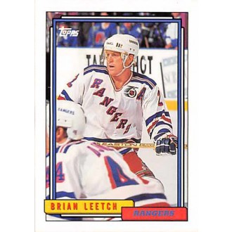 Řadové karty - Leetch Brian - 1992-93 Topps No.293