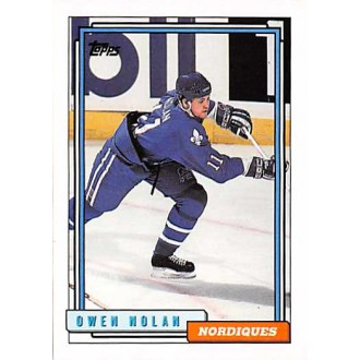Řadové karty - Nolan Owen - 1992-93 Topps No.349