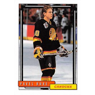 Řadové karty - Bure Pavel - 1992-93 Topps No.353