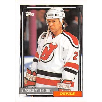 Řadové karty - Fetisov Viacheslav - 1992-93 Topps No.458