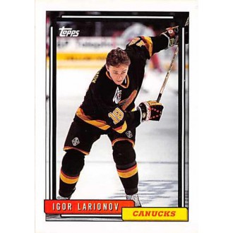 Řadové karty - Larionov Igor - 1992-93 Topps No.512