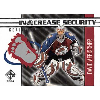 Insertní karty - Aebischer David - 2003-04 Private Stock Reserve Increase Security No.5