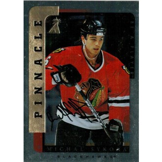 Podepsané karty - Sýkora Michal - 1996-97 Be A Player Autographs Silver No.113