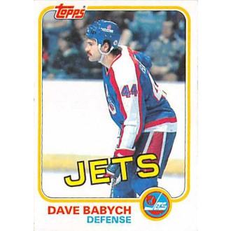 Řadové karty - Babych Dave - 1981-82 Topps No.1