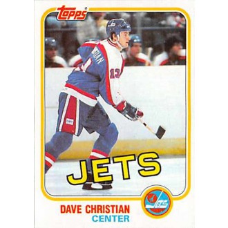 Řadové karty - Christian Dave - 1981-82 Topps No.7