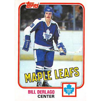 Řadové karty - Derlago Bill - 1981-82 Topps No.8