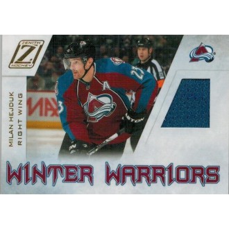 Jersey karty - Hejduk Milan - 2010-11 Zenith Winter Warriors Materials No.MH