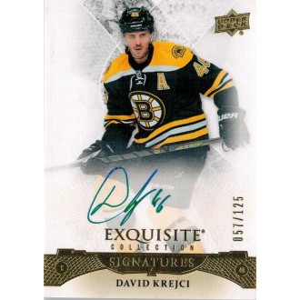 Podepsané karty - Krejčí David - 2015-16 Ice Exquisite Collection Signatures No.ES-DK