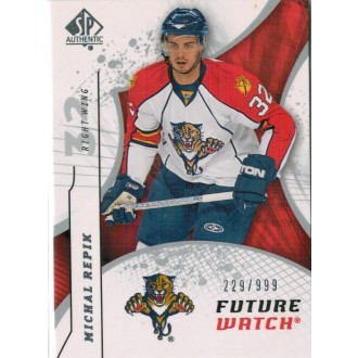 Řadové karty - Řepík Michal - 2008-09 SP Authentic No.166