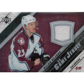 Jersey karty - Hejduk Milan - 2005-06 Upper Deck Jerseys Series II No.J2-HJ