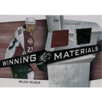 Jersey karty - Hejduk Milan - 2008-09 SPx Winning Materials No.WM-HD