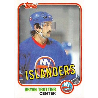 Řadové karty - Trottier Bryan - 1981-82 Topps No.41