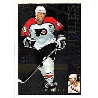 Insertní karty - Lindros Eric - 1995-96 Topps Profiles No.PF7