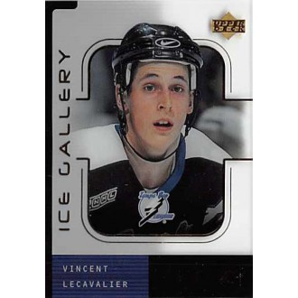 Insertní karty - Lecavalier Vincent - 2000-01 Ice Ice Gallery No.IG8