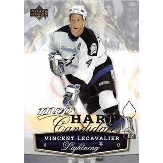 Insertní karty - Lecavalier Vincent - 2007-08 MVP Hart Candidates No.HC5