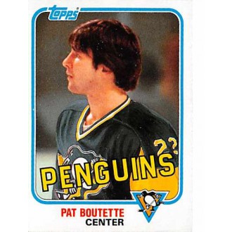 Řadové karty - Boutette Pat - 1981-82 Topps No.E81