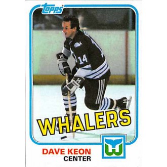 Řadové karty - Keon Dave - 1981-82 Topps No.E83