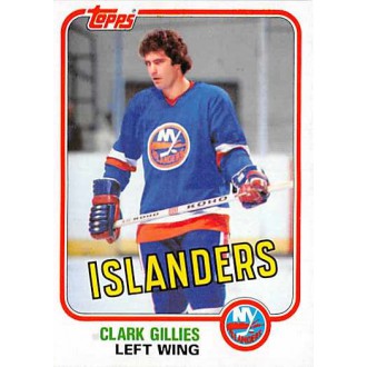 Řadové karty - Gillies Clark - 1981-82 Topps No.E88