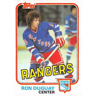 Řadové karty - Duguay Ron - 1981-82 Topps No.E96