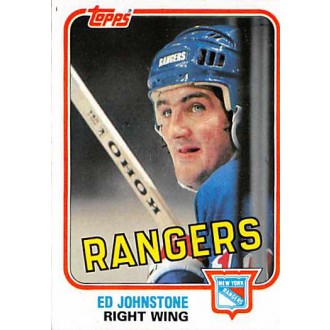 Řadové karty - Johnstone Ed - 1981-82 Topps No.E99