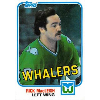Řadové karty - MacLeish Rick - 1981-82 Topps No.E108
