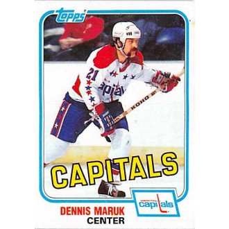 Řadové karty - Maruk Dennis - 1981-82 Topps No.E120
