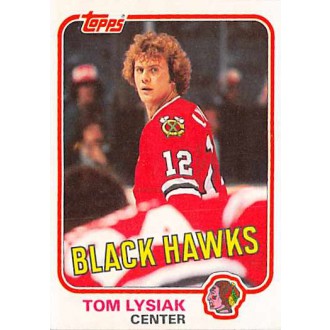 Řadové karty - Lysiak Tom - 1981-82 Topps No.W71