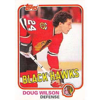 Řadové karty - Wilson Doug - 1981-82 Topps No.W78