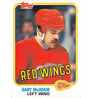 Řadové karty - McAdam Gary - 1981-82 Topps No.W93
