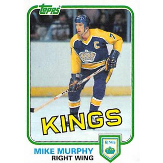 Řadové karty - Murphy Mike - 1981-82 Topps No.W101