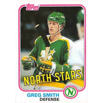 Řadové karty - Smith Greg - 1981-82 Topps No.W112