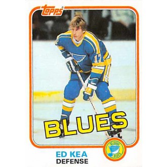 Řadové karty - Kea Ed - 1981-82 Topps No.W118